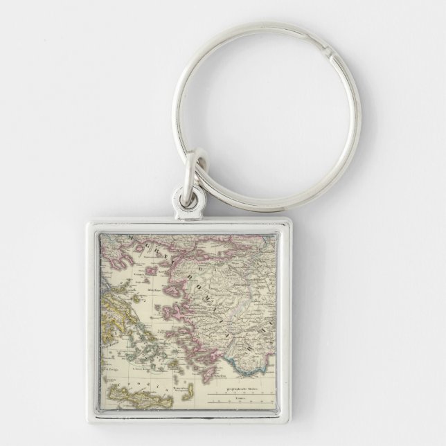 Greece, Asia Minor Keychain (Front)