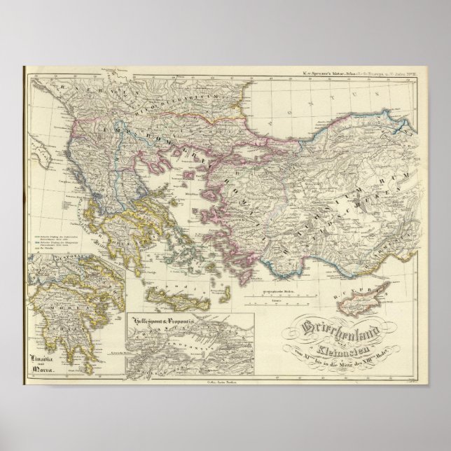 Greece, Asia Minor Poster (Front)