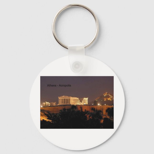 Greece - Athens - Acropolis (by St.K. Keychain (Front)