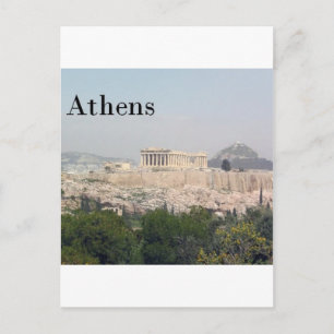 Greece Athens Acropolis Postcard