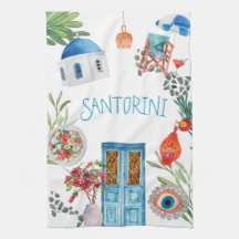 Greece Breeze Kitchen Towel