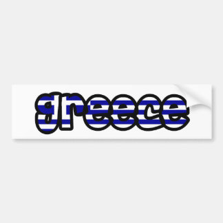 Greece Bumper Sticker