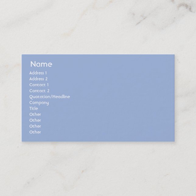 Greece - Business Card (Front)