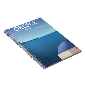Greece By Air travel Notebook