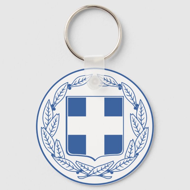 Greece Coat of arms GR Keychain (Front)