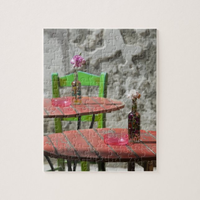 GREECE, CRETE, Hania Province, Hania: Colourful 2 Jigsaw Puzzle (Vertical)