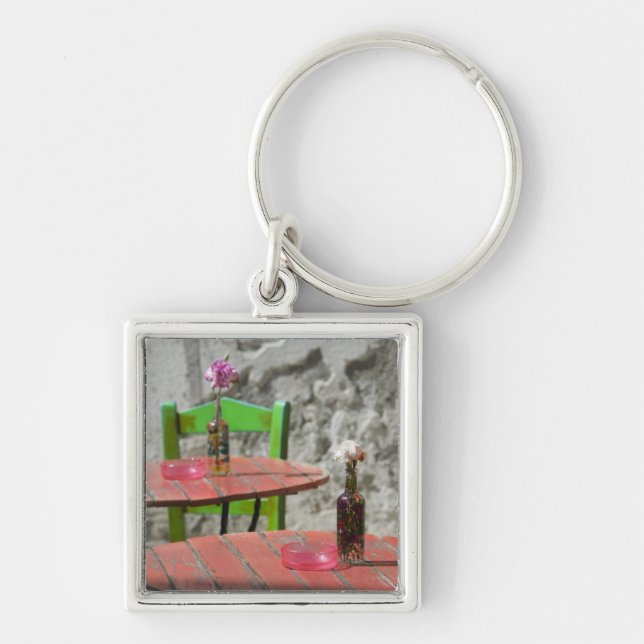 GREECE, CRETE, Hania Province, Hania: Colourful 2 Keychain (Front)