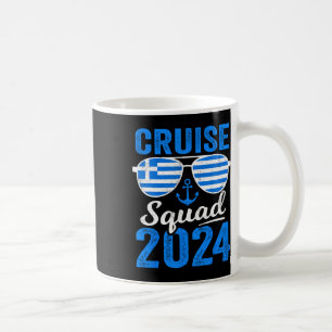 Greece Cruise Squad 2025 Matching Family Group Gre Coffee Mug