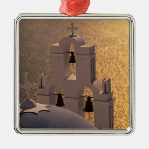 Greece, Cyclades Islands, Santorini, Thira, Metal Ornament