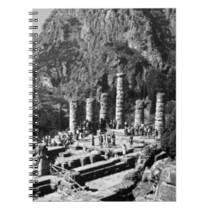 Greece Delphi Apollo Temple 1970 Notebook