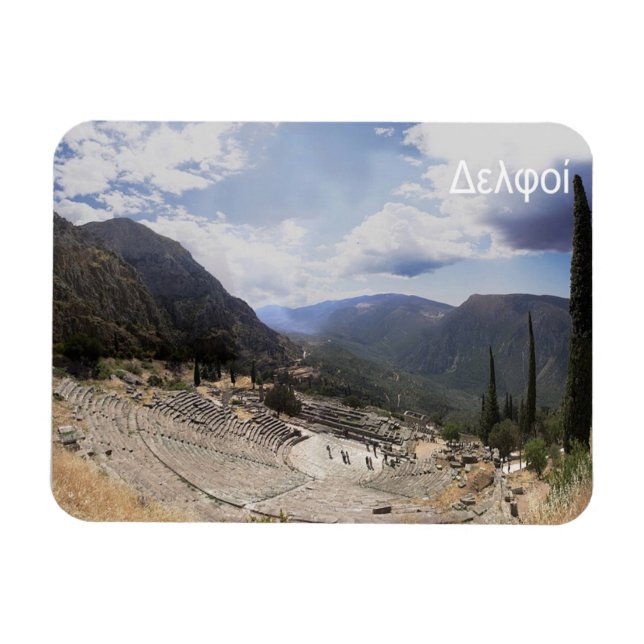 Greece - Delphi - Magnet (Horizontal)