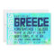 GREECE Destination Wedding Invitation