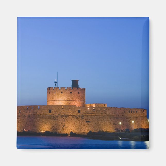 GREECE, Dodecanese Islands, RHODES, Rhodes Town: Magnet (Front)