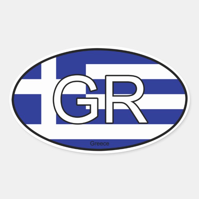 Greece Euro Sticker (Front)