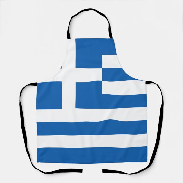 Greece flag apron (Front)