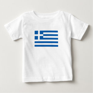 Greece Flag Baby T-Shirt