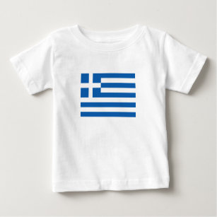 Greece Flag Baby T-Shirt