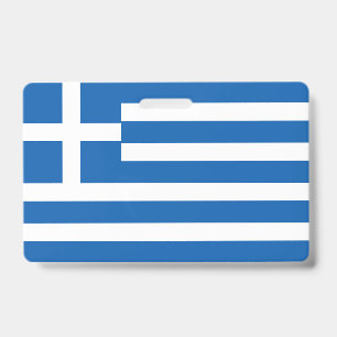 Greece Flag Badge