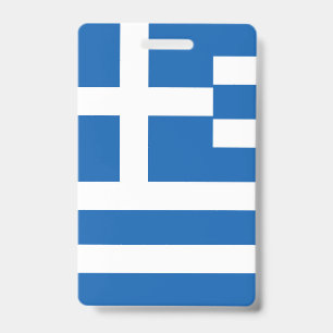 Greece Flag Badge