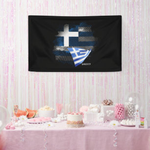 Greece flag banner