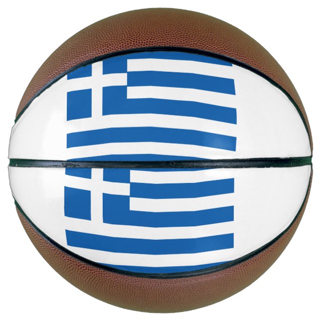 Greece Flag Basketball (Front)