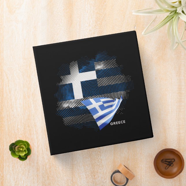 Greece flag binder (In Situ)