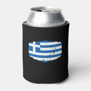 Greece Flag Can Cooler