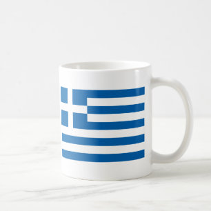 Greece Flag Coffee Mug