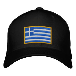 Greece Flag Embroidered Hat