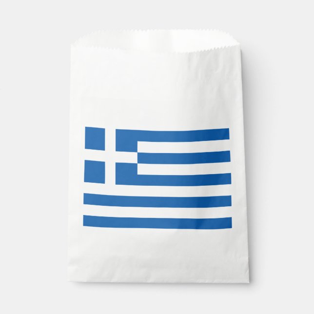 Greece Flag Favour Bag (Front)