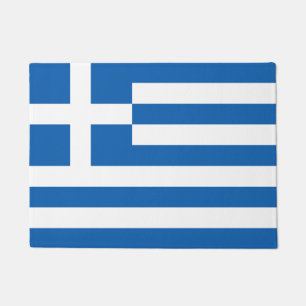 Greece Flag Greek Patriotic Doormat
