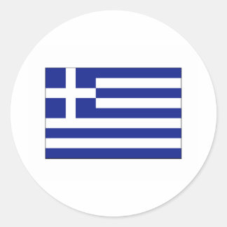 Greece FLAG International Classic Round Sticker