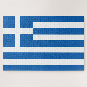 Greece Flag Jigsaw Puzzle