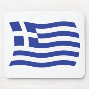 Greece Flag Mousepad