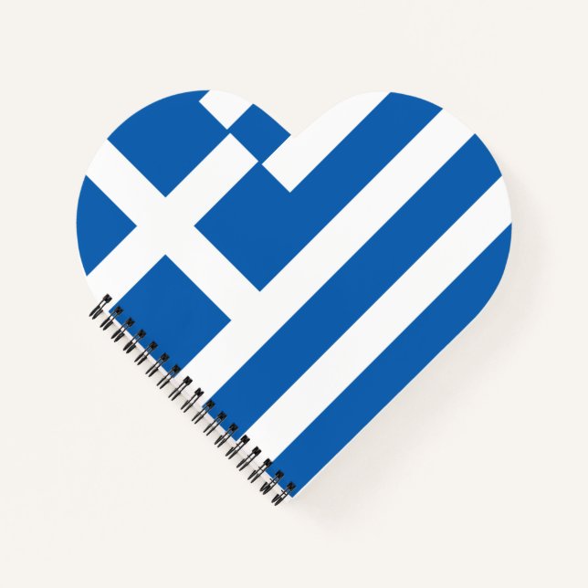 Greece Flag Notebook (Front)