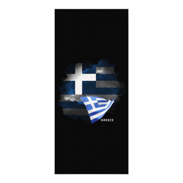 Greece flag rack card (Front)