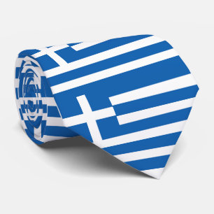 Greece Flag Tie