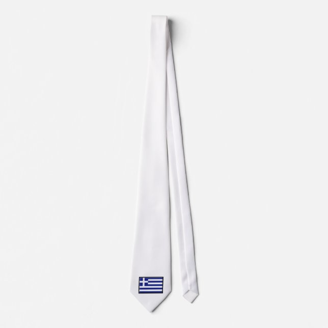 Greece Flag Tie (Front)