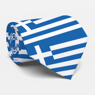 Greece Flag Tie