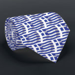 Greece Flag Tie<br><div class="desc">Greece Flag Tie This 3D Flag of Greece Tie is also available on Men's & Women's T-Shirts, Shirts, Tees, Buttons, Stickers, Keychains, Mugs, Mousepads, Hats, Tote Bags, Gifts & more. Don't forget that you can change the size, colour or style on most products or make the flag design bigger or...</div>