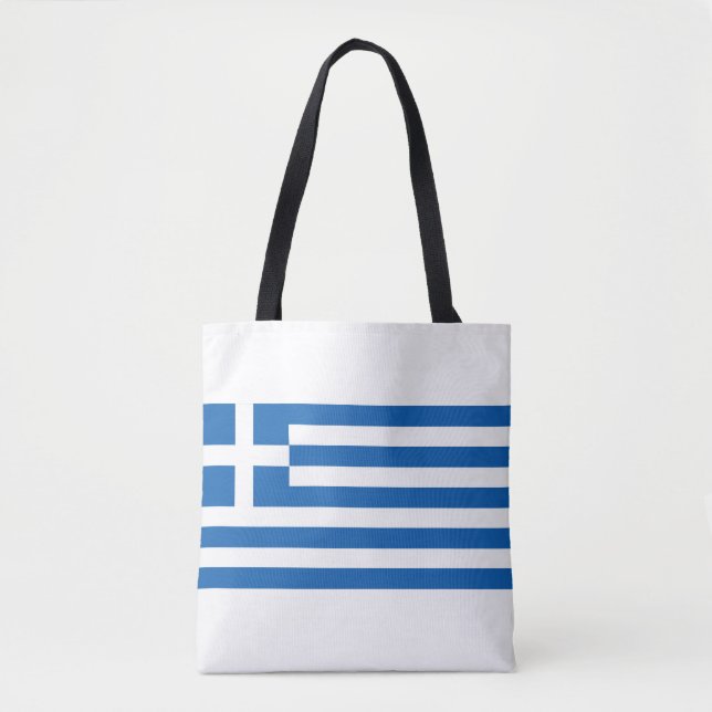 Greece flag tote bag (Front)
