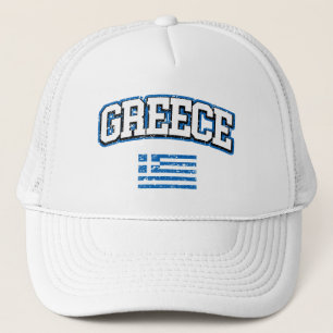 Greece Flag Trucker Hat