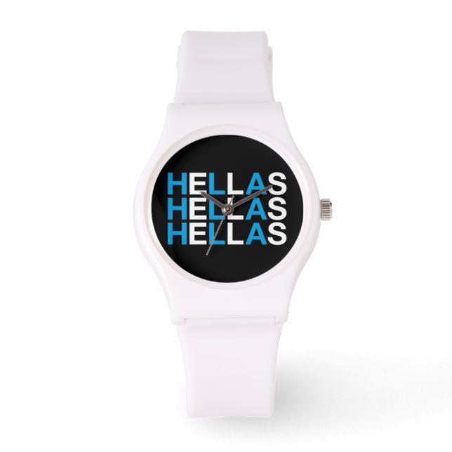 GREECE Flag Watch (Front)