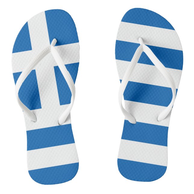 Greece Flip Flops (Footbed)