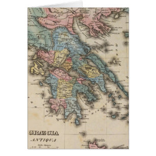 Greece Full colour Atlas Map