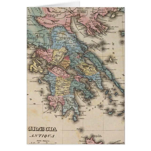 Greece Full colour Atlas Map (Front)