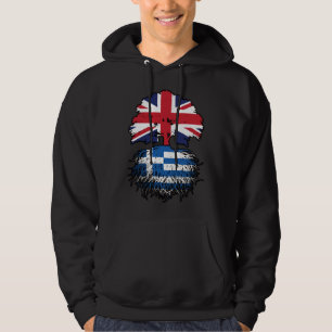 Greece Greek British UK United Kingdom Britain Hoodie