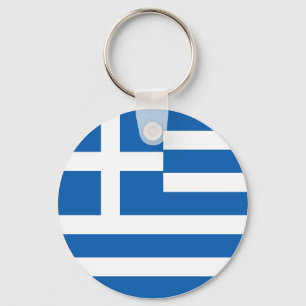 Greece (Greek) Flag Keychain