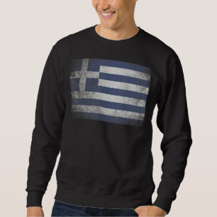 Greece Greek Flag Pride Country Home Matching  Fam Sweatshirt