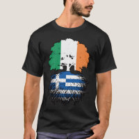 Greece Greek Irish Ireland Tree Roots Flag